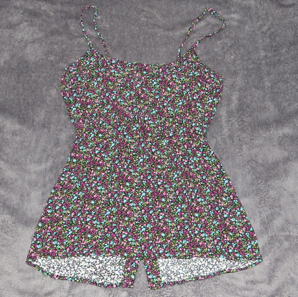 Colorful floral Spaghetti Strap - Ruby Rox - Picture 2 of 3
